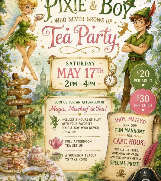 Pixie & Boy Tea Party